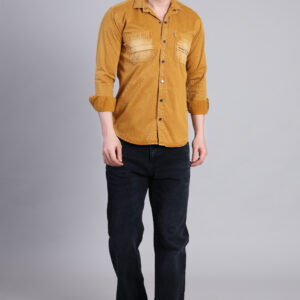 Mustard Utility Casual Shirt